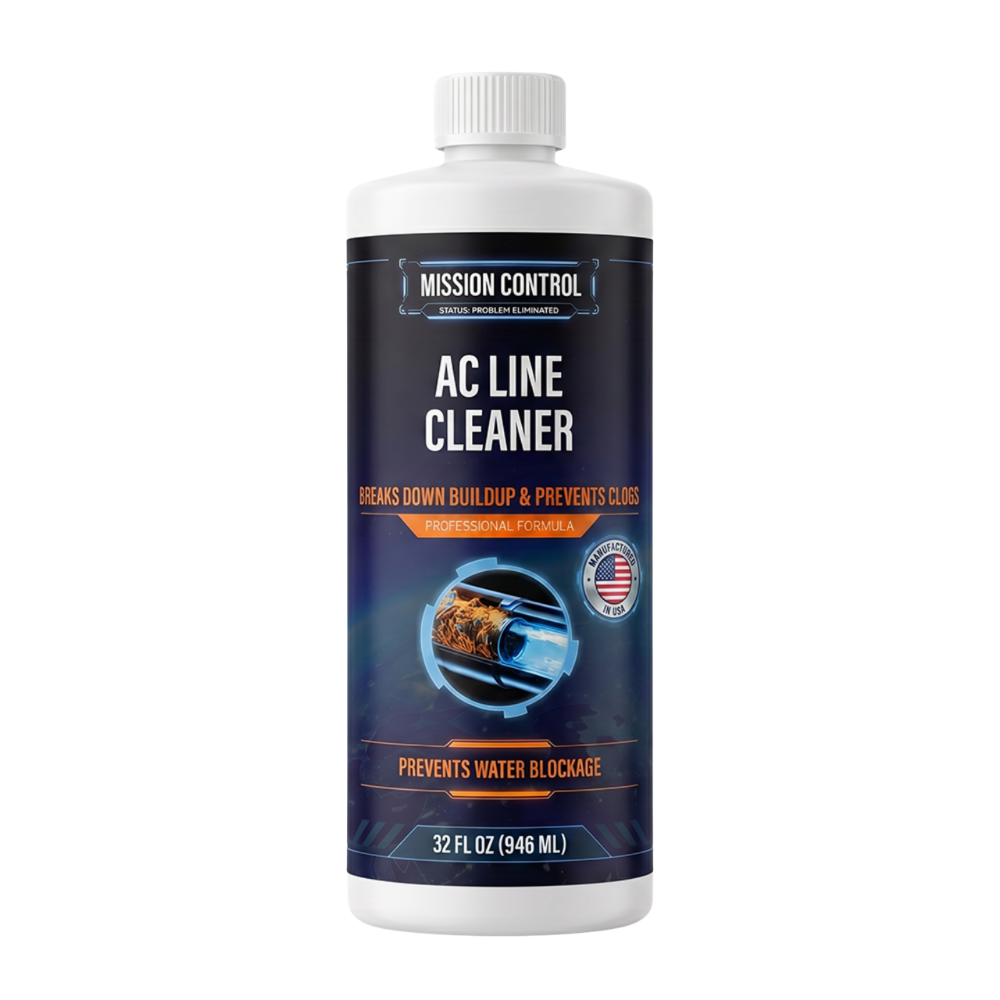 AC Line Cleaner bottle