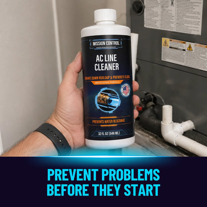 AC Line Cleaner packaging from Mission Control Goods
