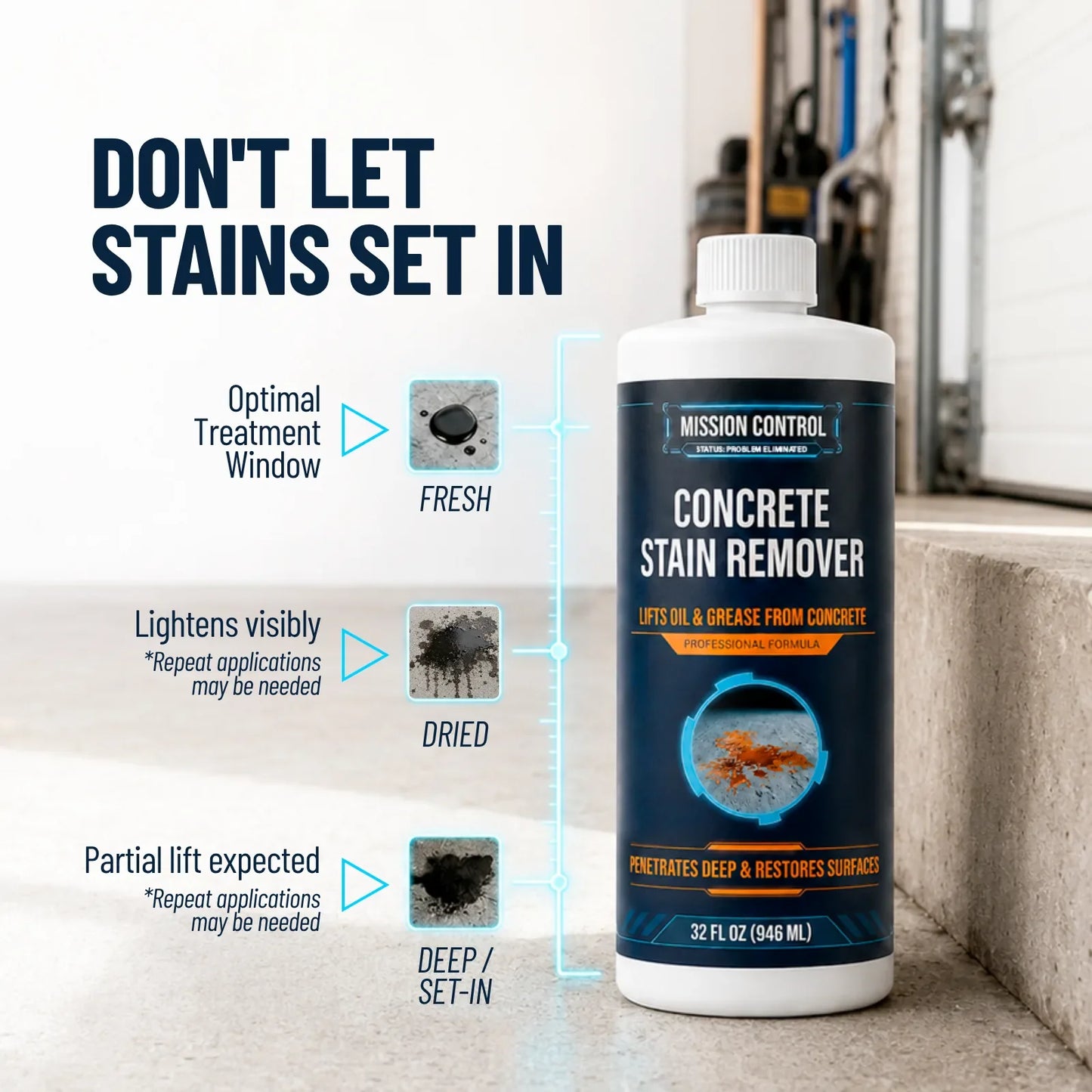 Concrete Stain Remover safe surfaces guide